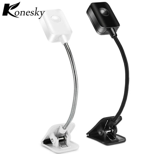 For Kindle Note Book Light Lamp White Color Booklight Led Ebook Light Mini Flexible Clip-on Book Reader Reading Lamp Convenient