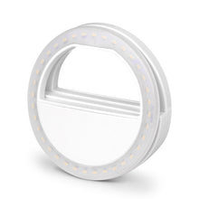Load image into Gallery viewer, FORNORM LED Night Selfie Light Enhancing Photography Luminous Ring Light 36 bulbs USB Rechargeable For Smartphone Flash Lamp