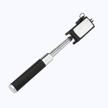 Load image into Gallery viewer, FORNORM Handheld Adjustable 270 Degree Flexible Telescoping Selfie Stick 3.5mm Wired Control with Mirror Smartphone for iPhone S