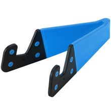 Load image into Gallery viewer, Powstro Smart Phone Holder Mini Foldable Vertical and Horizontal Mount Stand for iPhone iPad Samsung Galaxy HTC One