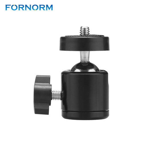 FORNORM Durable 360 Rotate Ball Head Holder 1/4