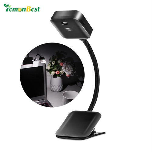 Lemonbest For Kindle Clip-on LED Reading Light Ebook Lamp Table Desk Lamp Mini Flexible Book Music Score Light Other E-Readers