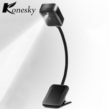 Load image into Gallery viewer, For Kindle Note Book Lights Lamp White Color Booklight Led book Lights Mini Flexible Clip-on Book Reader Reading Lamp Convenient
