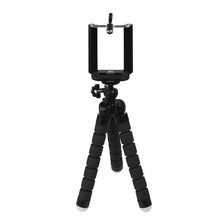 Load image into Gallery viewer, FORNORM Mini Portable Flexible Tripod with Phone Holder Bracket Stand Tripod Kit for iPhone7 Xiaomi For Samsung Mobile phone DSL