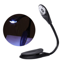 Load image into Gallery viewer, Mini Portable Clip-on Adjustable LED Book Light Flexible Desk Lamp