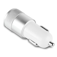 Load image into Gallery viewer, Powstro Aluminum 2 USB Ports Universal Dual USB Car Charger For iPhone 5 6 6 plus For ipad 2 3 4 5 For Samsung Galaxy S4 S5