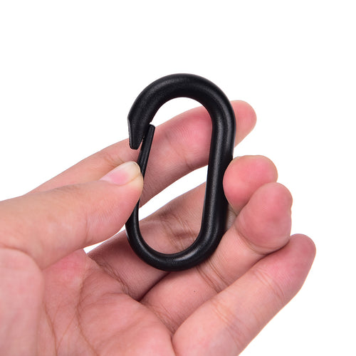 U Shape Carabiner Buckle Keychain Ring For Tactical Outdoor MOLLE Webbing Backpack 5*2cm