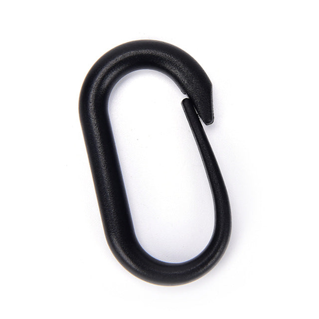U Shape Carabiner Buckle Keychain Ring For Tactical Outdoor MOLLE Webbing Backpack 5*2cm