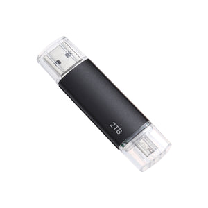 16G OTG Flash Drive Micro USB Metal Thumb Drive Memory Stick for PC Laptop Phone