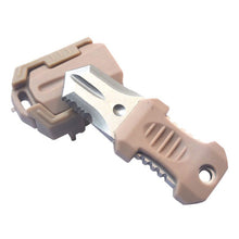 Load image into Gallery viewer, Portable Molle EDC Gear Mini Beetle Multifunction Stainless Steel Knife Outdoor Camping Survival Pocket Tools Webbing Buckle