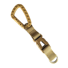 Load image into Gallery viewer, Outdoor sports keychain carabiner MOLLE sturdy webbing special service belt hook Tactical belt