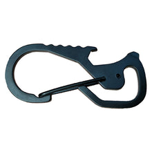 Load image into Gallery viewer, Outdoor Multifunctional Mountaineering Buckle Aluminum Alloy Bottle OPener Fast Hanging Key Ring EDC Backpack Hook