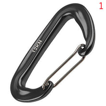 Load image into Gallery viewer, Aluminium Spring Clip Carabiner Hook For Climbing Quickdraw Equipment For 12KN