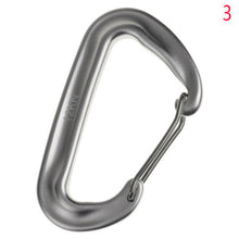 Load image into Gallery viewer, Aluminium Spring Clip Carabiner Hook For Climbing Quickdraw Equipment For 12KN