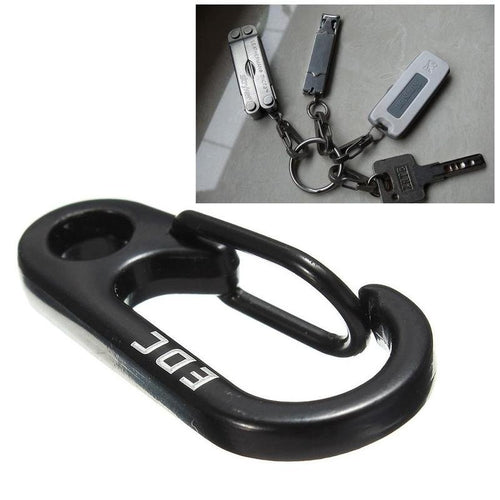 Simple Mini Spring Buckle Portable Tool Key Chain Ring Holder Men Women Car Keychain Metal Keyring Key Accessorities