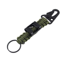 Load image into Gallery viewer, Outdoor Multi Tool Stainless Steel 7 Strand Braided  Hook Bottle Opener Key Chain Portable Corrosion Resistant Anti-aging Access
