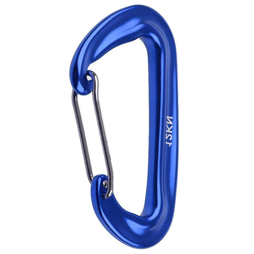 12KN Aluminium Spring Clip Carabiner Hook For Climbing Quickdraw Equipment