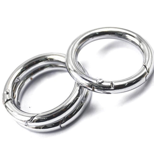 1pc Aluminum Alloy Carabiner Silver for Mountain Climbing Rock Climbing with A Heavy Load