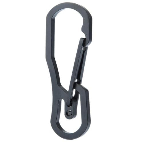 Multi function Outdoor Tool Camping Equipment Stainless Steel Key Chain EDC Tactical Carabiner Hook Release Buckle For Hiking