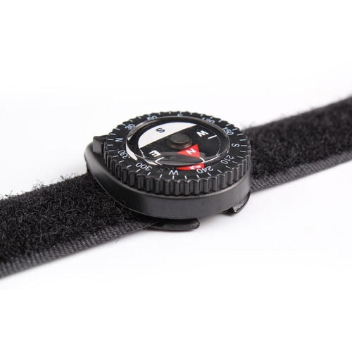 Black Wrist Compass For Outdoor Camping , Hiking, Travel