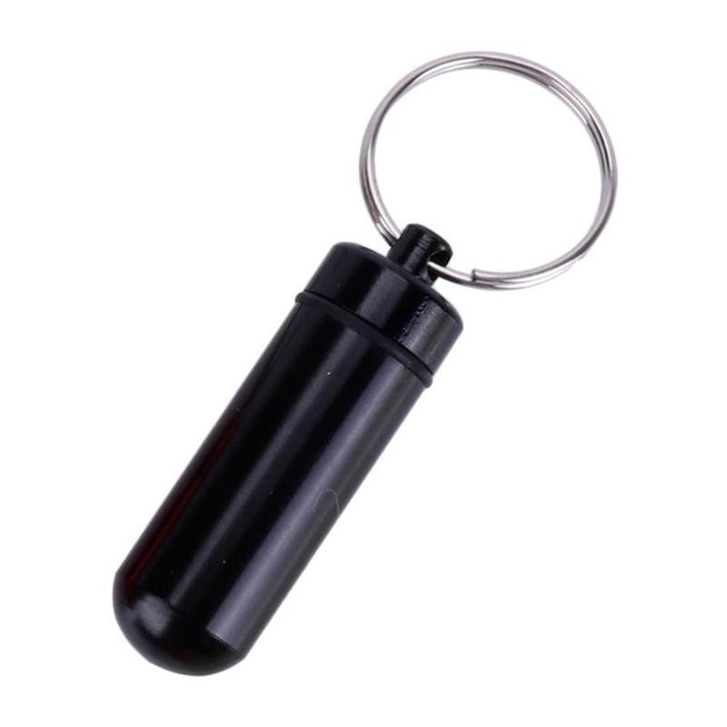 Proof D 'aluminum Water Box Medicine Organizer Pill Box Case Bottle Holder Container Keychain