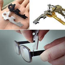 Load image into Gallery viewer, 8 in 1 Multitools EDC Stainless Steel Multi-function Pocket Tool Keychain Outdoor Survival Gear Gadget emergent Pocket ToolZ95