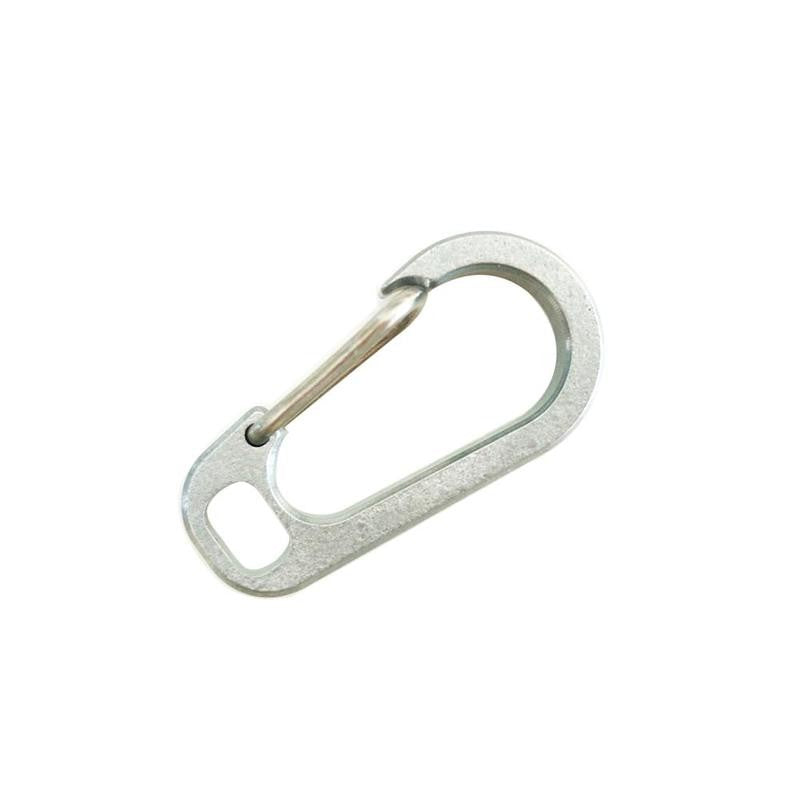 Titanium Alloy Key Chain Fast Hanging Buckle Mountaineering Buckle Quick Hanging Outdoor Equipment