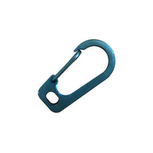 Load image into Gallery viewer, Titanium Alloy Key Chain Fast Hanging Buckle Mountaineering Buckle Quick Hanging Outdoor Equipment