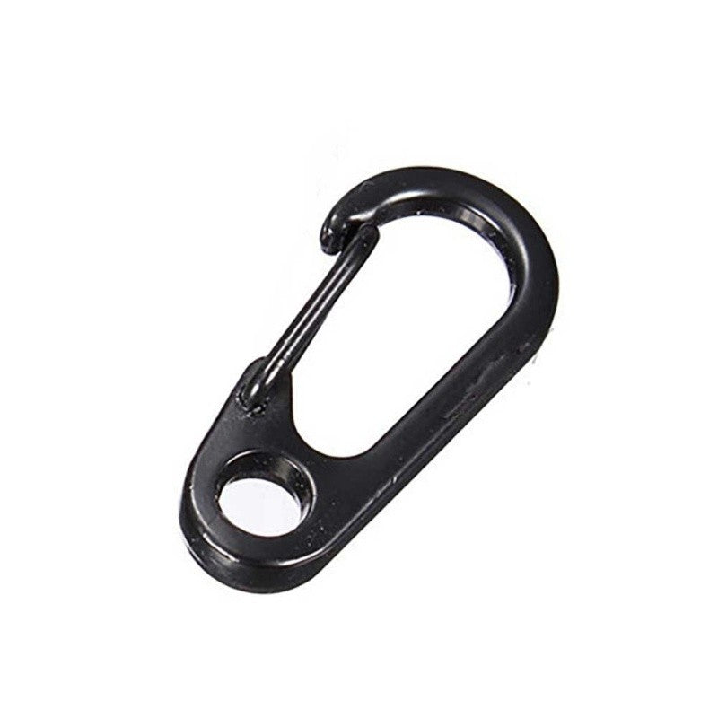 EDC Trigger Key Ring Split Keychain Clasps Clip Snap Hook Carabiner Survival