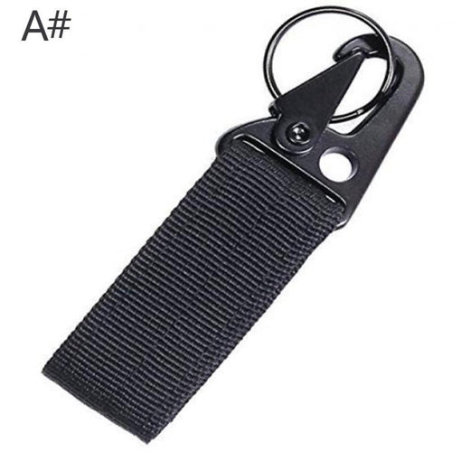 3 Colors Multi functional Tactical Nylon Webbing Hang Buckle Oleo Hook Belt Carabiner Backpack Hook Belt Buckles for Outdoor