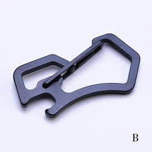 Load image into Gallery viewer, Multifunctional Full Stainless Steel Anti lost Key Chain Carabiner EDC Tool