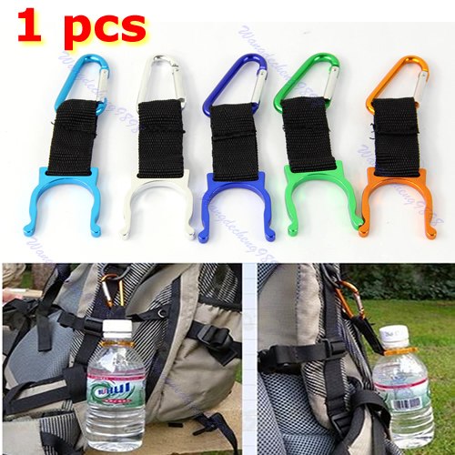 New Carabiner Water Bottle Buckle Hook Holder Clip For Camping Hiking Traveling