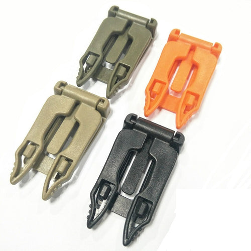 1pc Carabiner Clip Buckles Outdoor Survival EDC Multi Tool Molle Strap Backpack Bag Webbing Connecting Buckle Clip Camping Gear